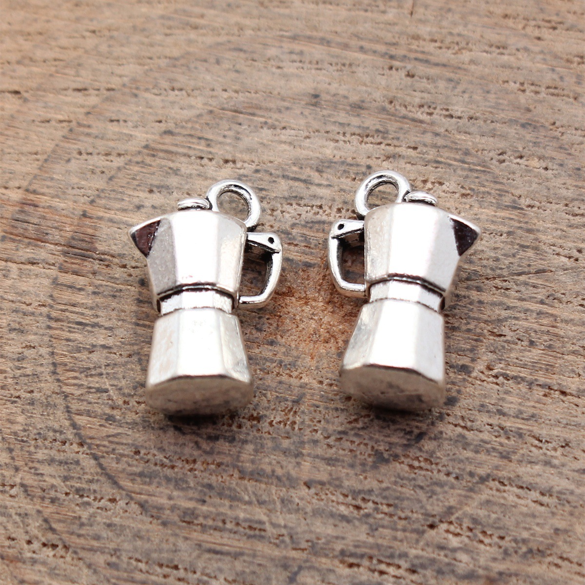 Vintage Collectibles For Sale - 20pcs 15x10x6.9mm(0.59x0.39x0.27inch) Antique Silver Color 3D