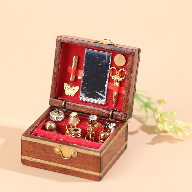 Vintage Toy Collector - 1:12 Dollhouse Miniature Accessories Mini Wooden