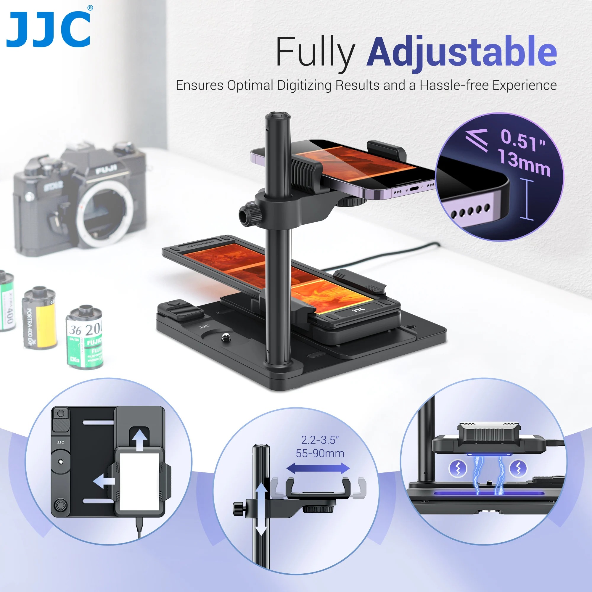 Slide Film 120 - JJC Mobile Phone Film Negatives Scanner