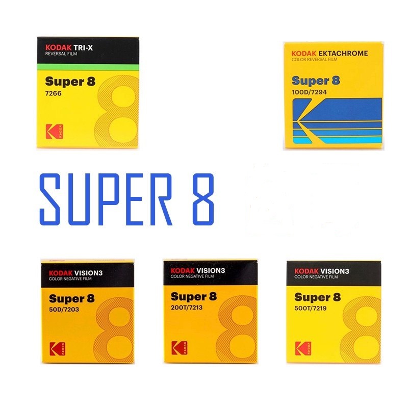 Instant Film Pack - 2026 Original Kodak Super 8 Colors