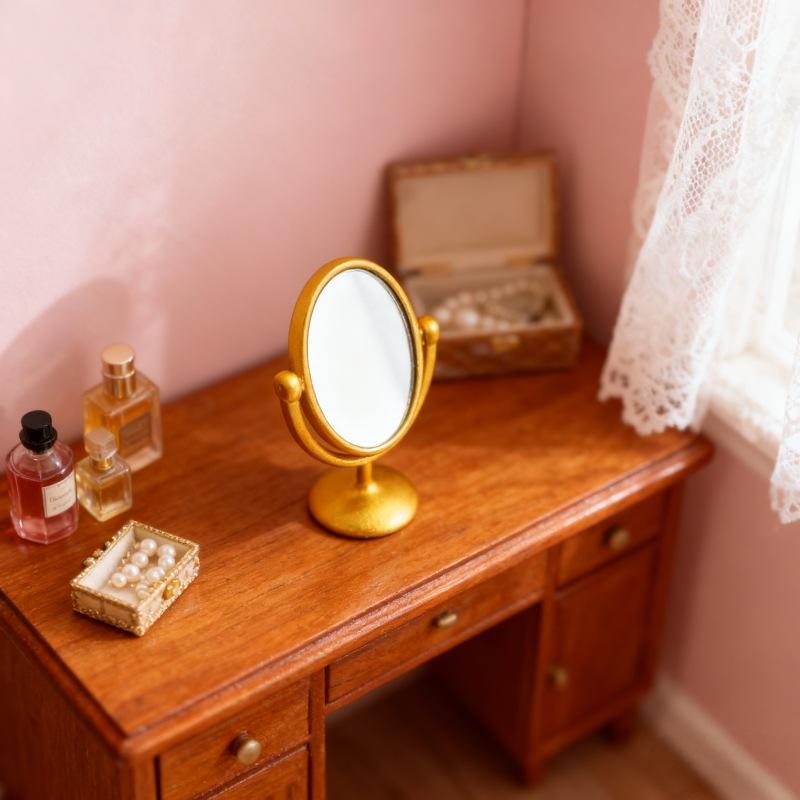 1Pcs Miniature Retro Mirror Dr - огляд і ціна Vintage Toy Collector