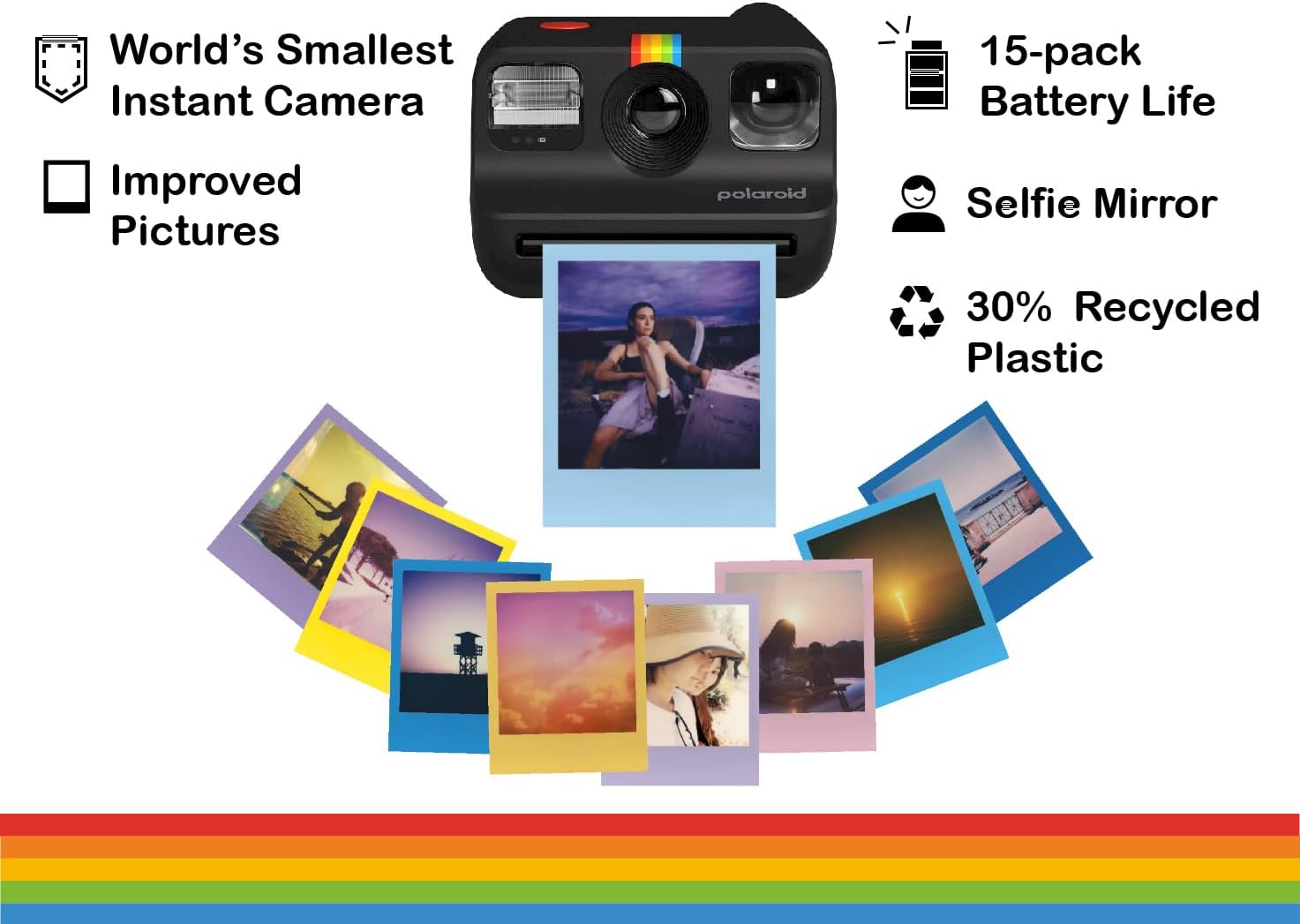 Instant Film Mini Camera (Blac - огляд і ціна Instant Film Pack