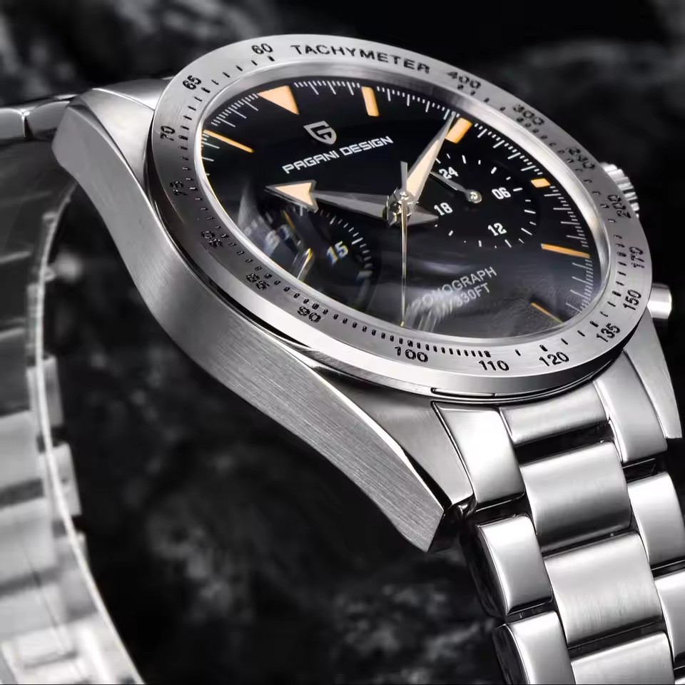 PAGANI DESIGN Retro Luxury Qua - огляд і ціна Vintage Watch Crystal