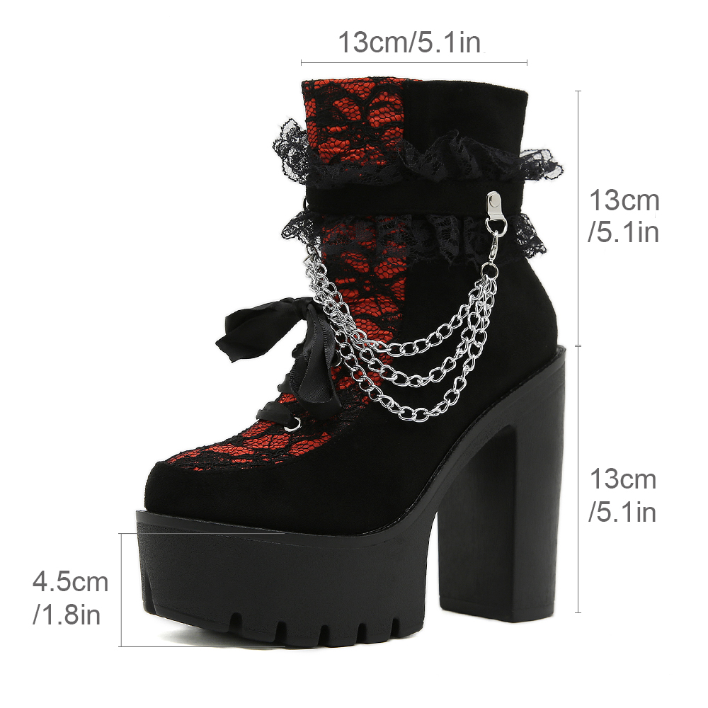 Gdgydh Vintage Gothic Lace Ank - огляд і ціна Vintage Zipper