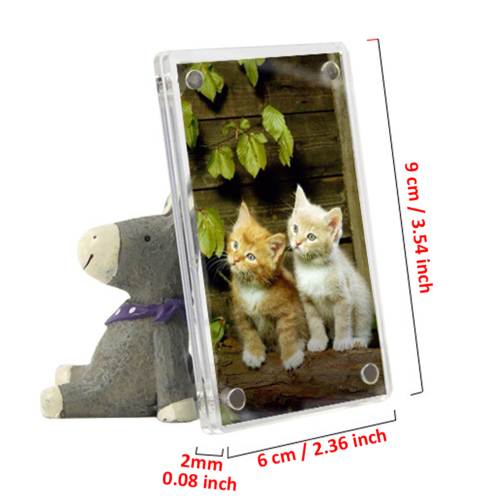 1-10 Pack 3 Inch Acrylic Fridg - огляд і ціна Instant Film Pack