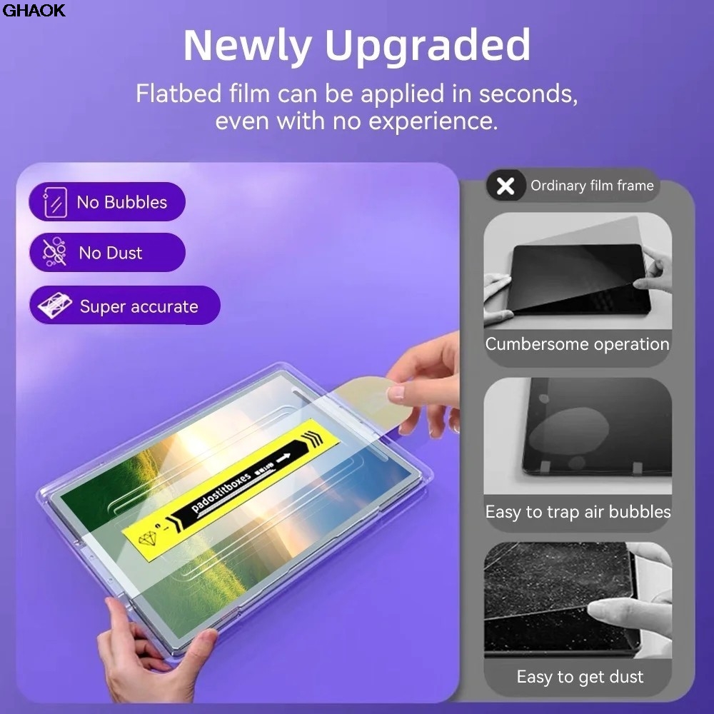 Auto Install Tempered Glass Fo - огляд і ціна Instant Film Pack