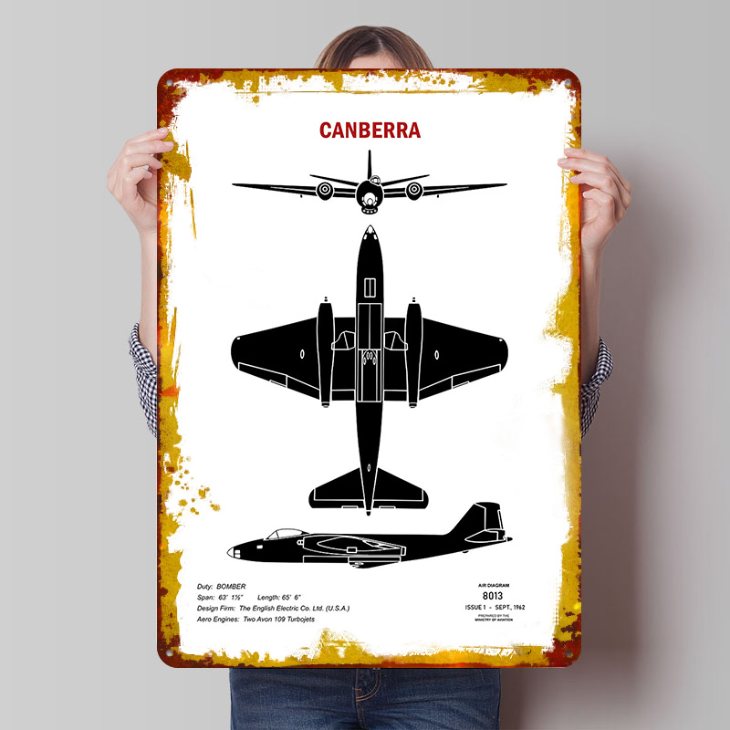 Canberra Recognition Tin Plaqu - огляд і ціна Canberra Vintage & Collectible Centre Reviews