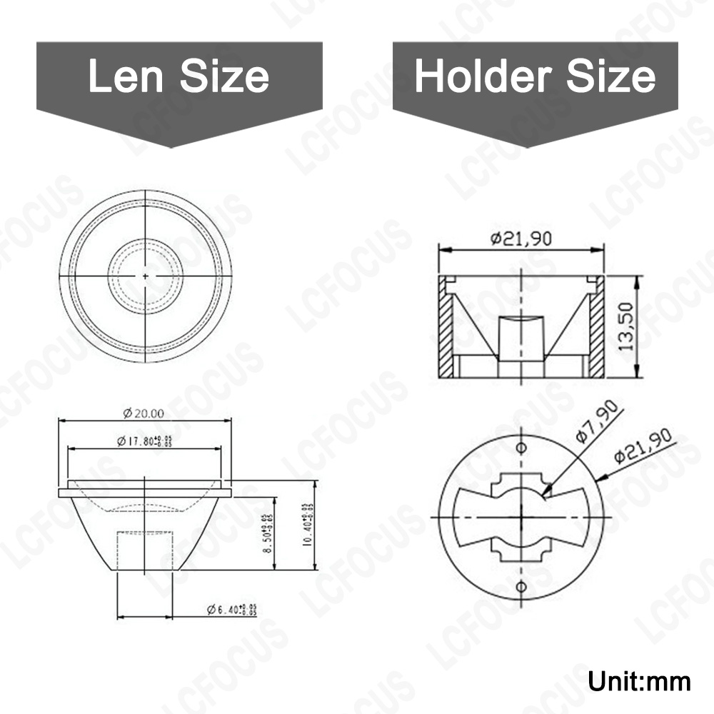 10Pcs High Power 1W 3W 5W LED  - огляд і ціна Darkroom Enlarger Lens