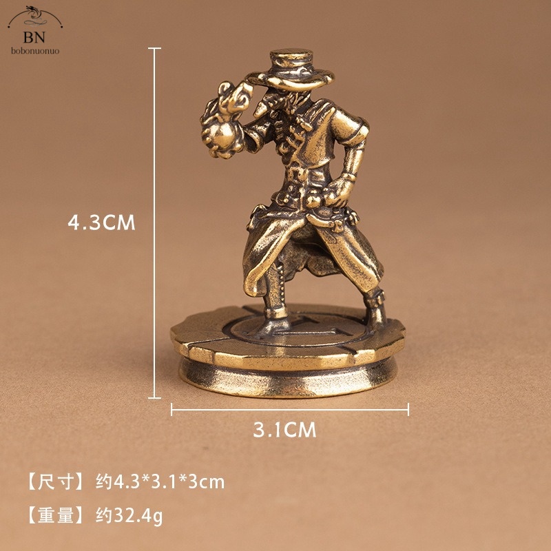 solid Brass Dance Cowboy Figur - огляд і ціна Vintage And Collectible Toys