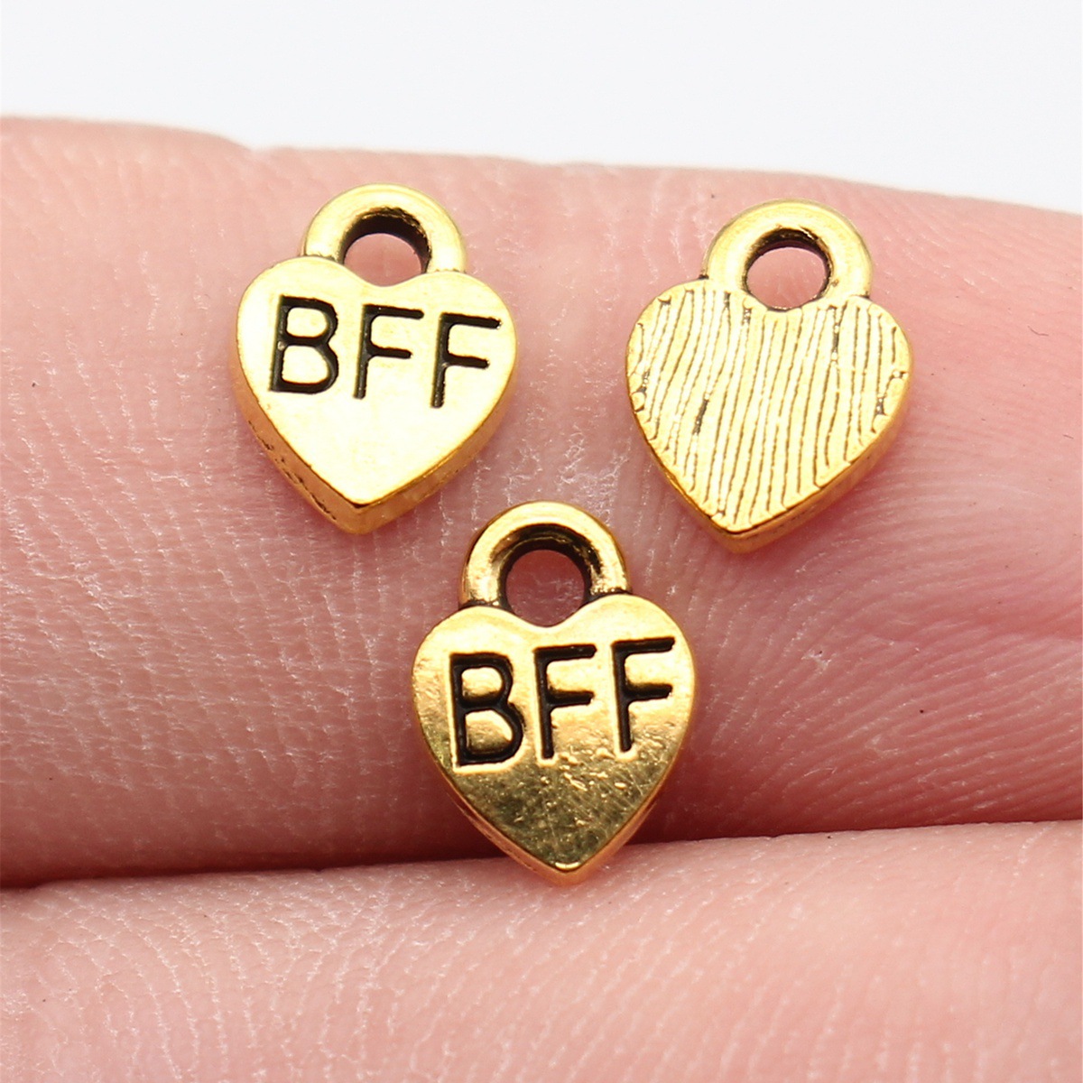 40pcs 9.3x7mm Antique Gold Col - огляд і ціна Vintage Collectibles For Sale