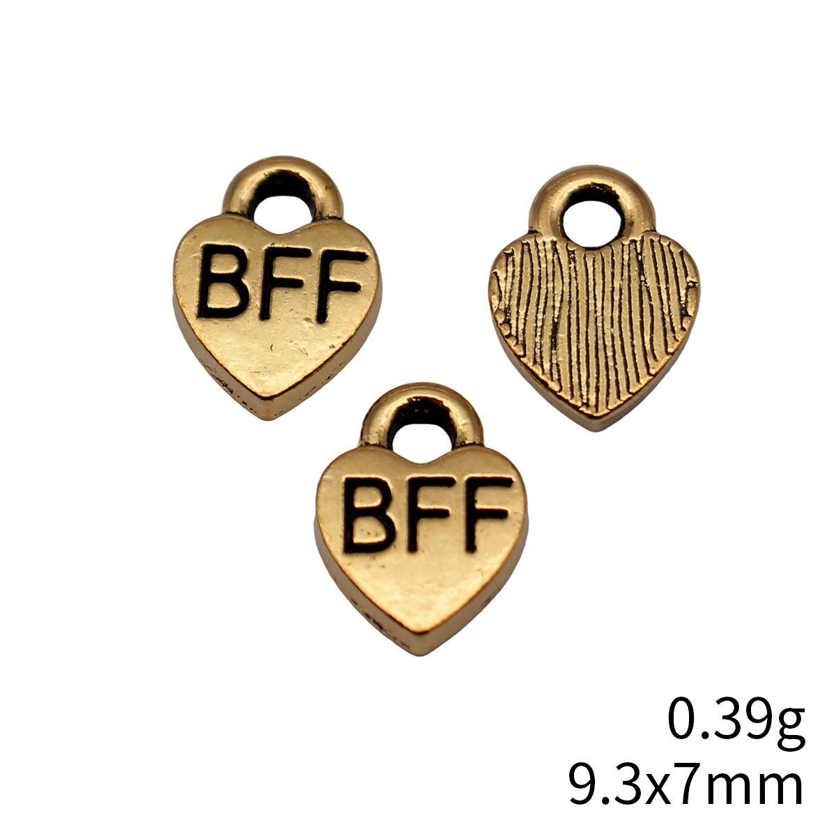 40pcs 9.3x7mm Antique Gold Col - огляд і ціна Vintage Collectibles For Sale