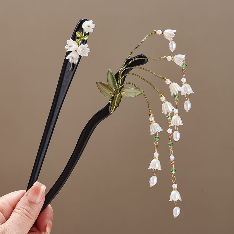 Wooden Flower Hairpin Vintage  - огляд і ціна Vintage Collectibles For Sale