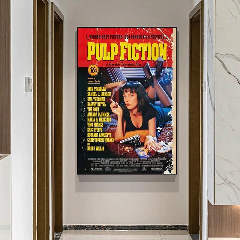 Classic Movie Pulp Fiction Pos - огляд і ціна Vintage Collectible Figures