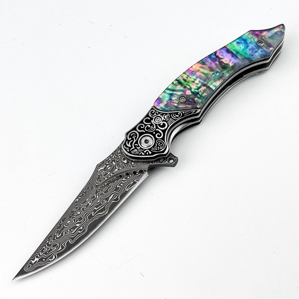 New Vintage Damascus Pattern B - огляд і ціна Vintage Collectible Pocket Knives