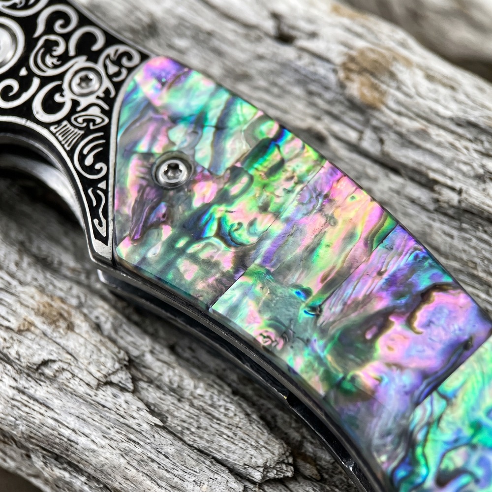 New Vintage Damascus Pattern B - огляд і ціна Vintage Collectible Pocket Knives
