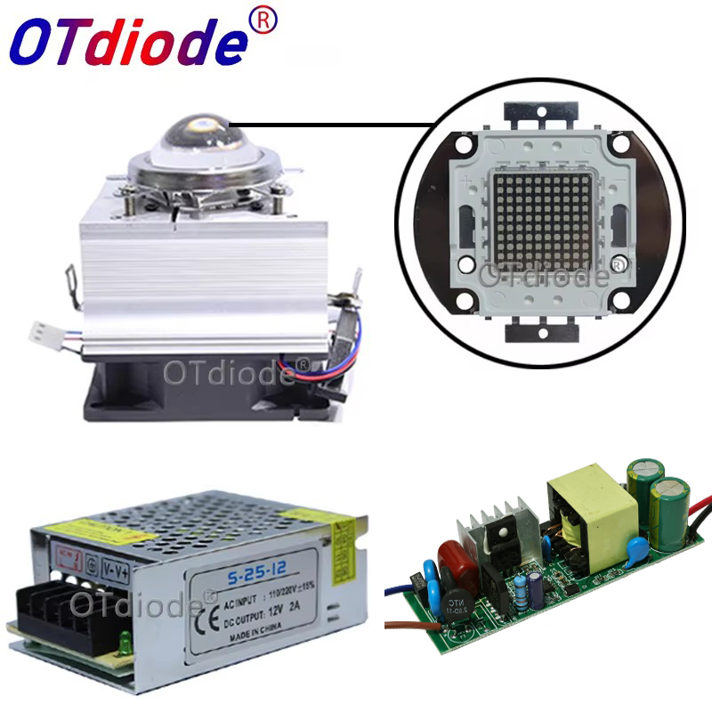 100W LED COB UV 395-400nm 365- - огляд і ціна Darkroom Enlarger Lens
