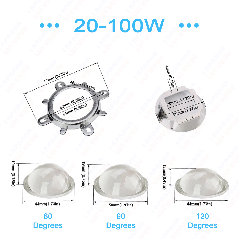 60 90 120 Degrees LED Lens Opt - огляд і ціна Darkroom Enlarger Lens