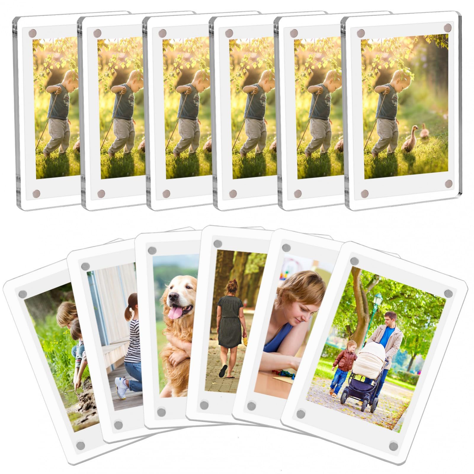 1-10 Pack 3 Inch Acrylic Fridg - огляд і ціна Instant Film Pack