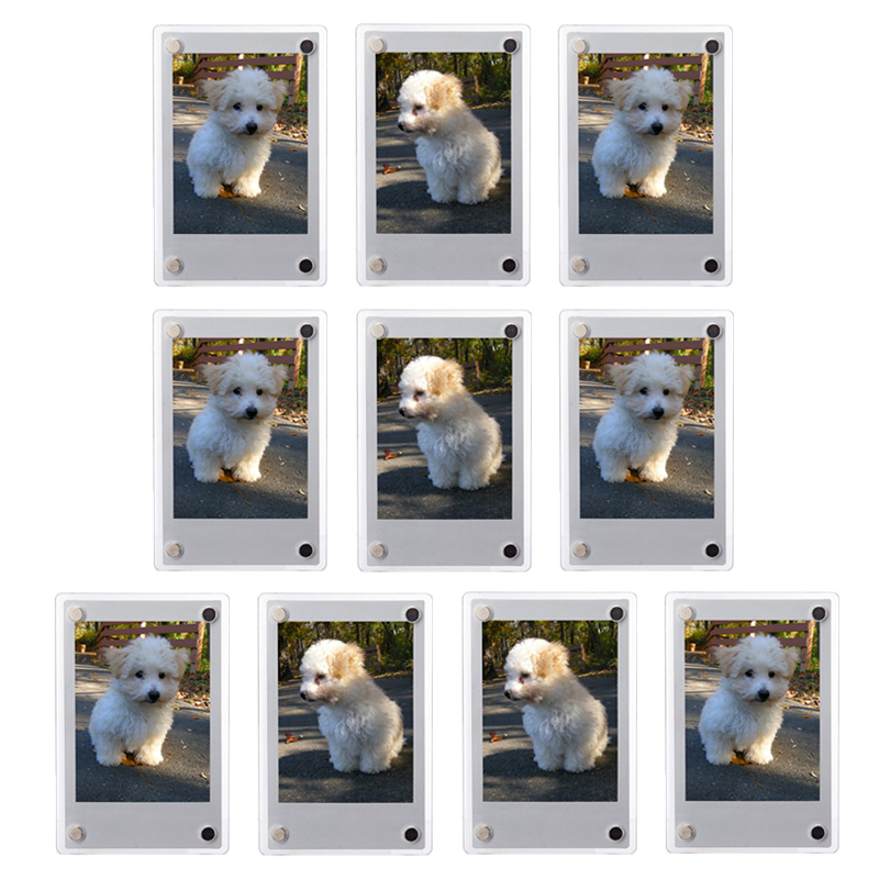 1-10 Pack 3 Inch Acrylic Fridg - огляд і ціна Instant Film Pack