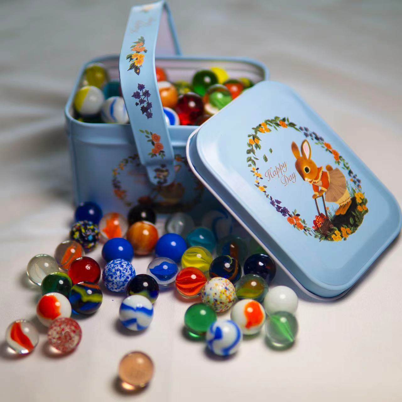 16mm 25mm 35mm Colored Glass M - огляд і ціна Vintage Collectible Marbles
