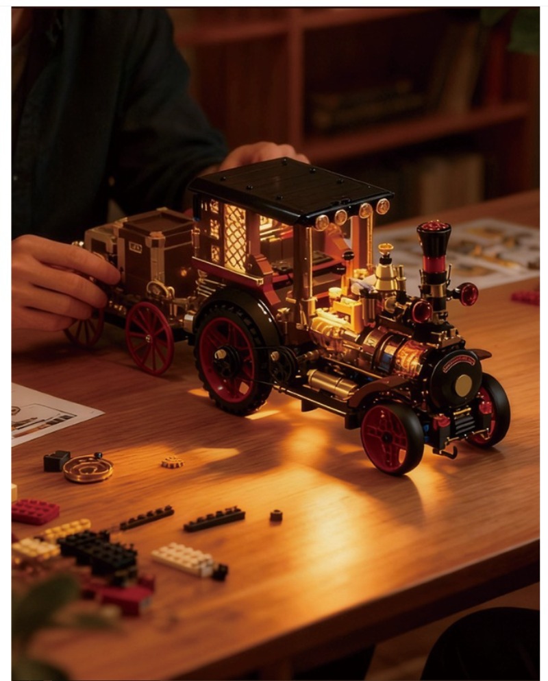 Creative 1331Pcs Vintage Mecha - огляд і ціна Vintage Collectible Cars