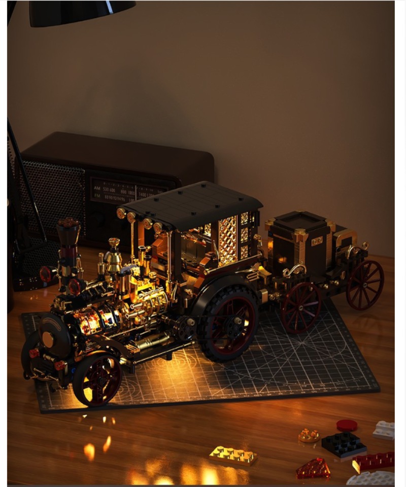 Creative 1331Pcs Vintage Mecha - огляд і ціна Vintage Collectible Cars