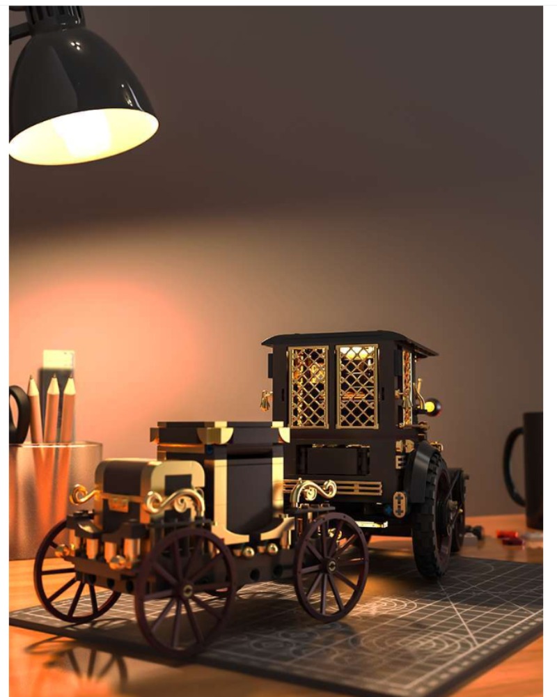 Creative 1331Pcs Vintage Mecha - огляд і ціна Vintage Collectible Cars