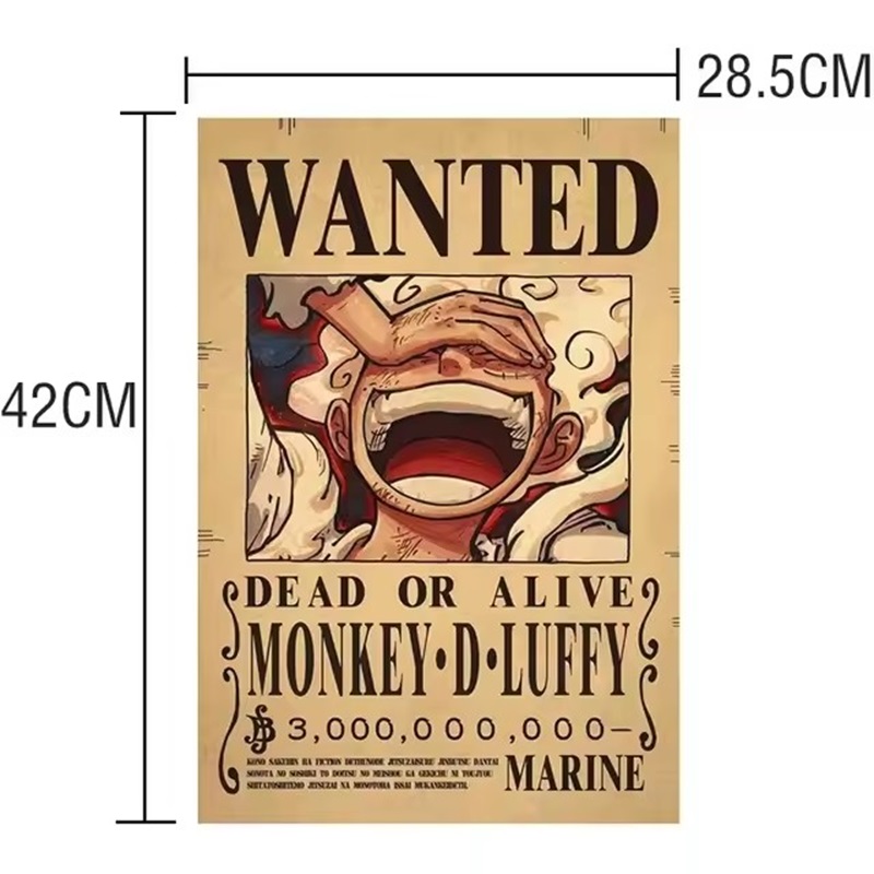 Anime One Piece Bounty Wanted  - огляд і ціна Vintage And Collectible Toys