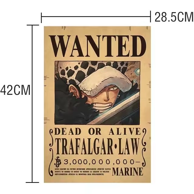 Anime One Piece Bounty Wanted  - огляд і ціна Vintage And Collectible Toys