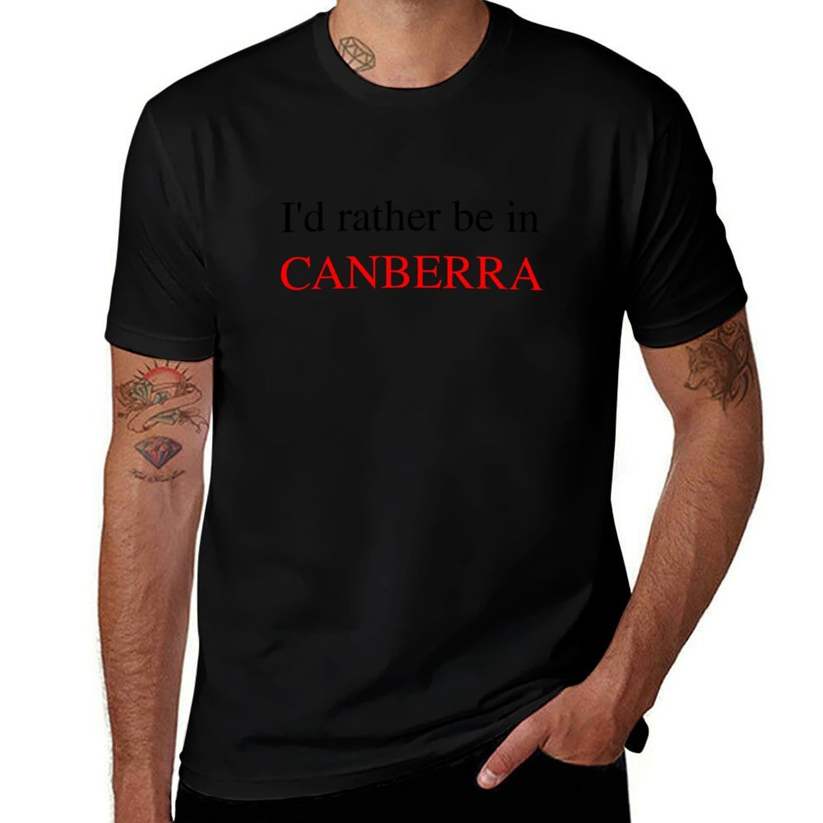 I'd rather be in CANBERRA t-sh - огляд і ціна Canberra Vintage & Collectible Centre Reviews