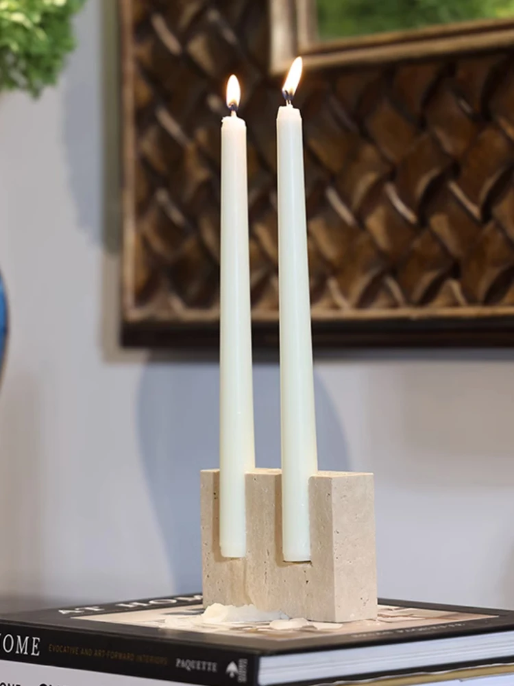 2 Holes Marble Candlestick Hol - огляд і ціна Vintage Collectible Marbles