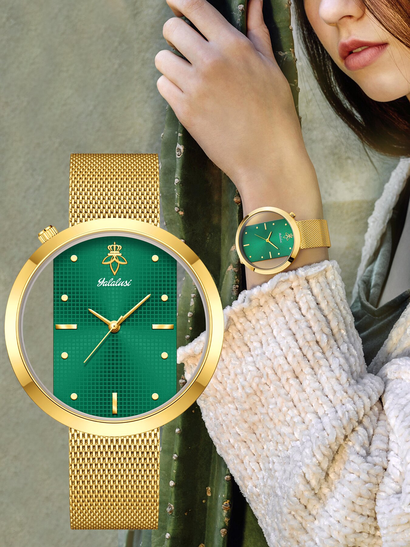 YaLaLuSi Vintage-style ladies’ - огляд і ціна Vintage Watch Crystal