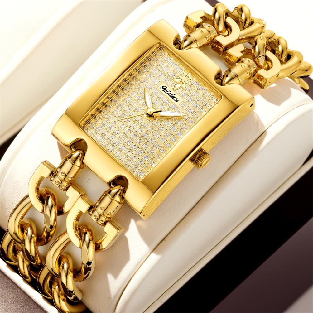 YaLaLuSi Chunky Double U Link  - огляд і ціна Vintage Watch Crystal