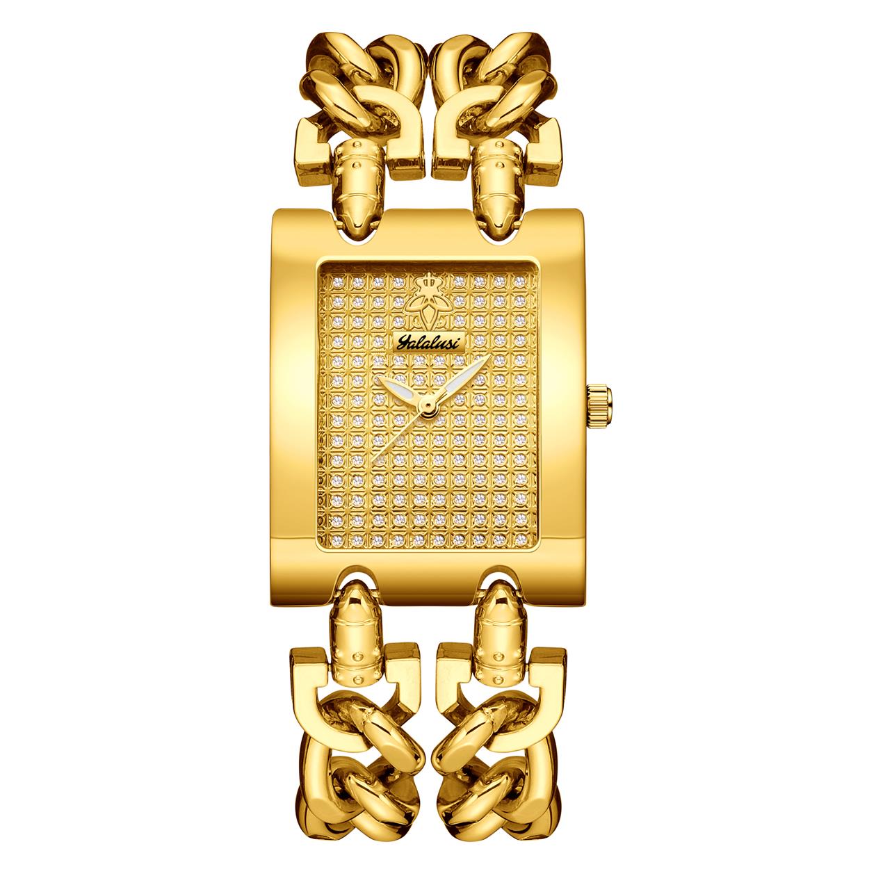 YaLaLuSi Chunky Double U Link  - огляд і ціна Vintage Watch Crystal